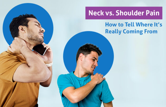 neck vs. shoulder pain