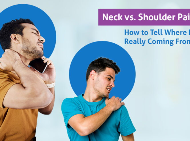 neck vs. shoulder pain