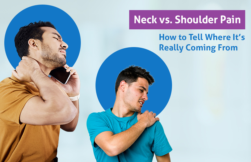 neck vs. shoulder pain