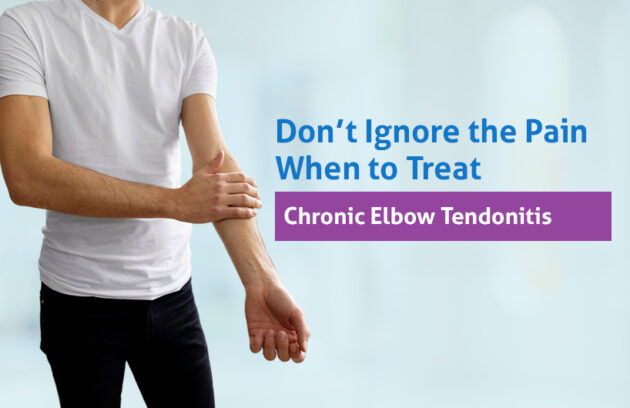 chronic elbow tendonitis