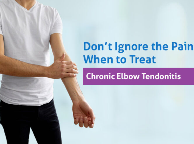 chronic elbow tendonitis