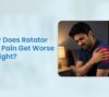 Rotator Cuff Pain at Night